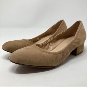 Franco Sarto Hartford Women’s Tan Suede Shoes 7